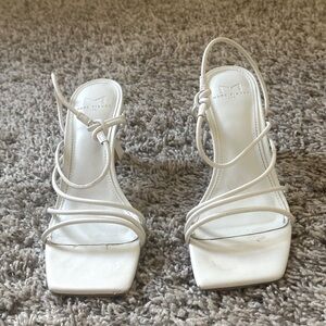 Marc Fisher | Strappy White Heel